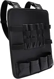 Generic Barber Tools Chest Bag Multi Pocket Hairstylist Scissor Storage Bag for Hairdressers Durable Stylish Design for Clippers and Combs Easy to Clean and Maintain
