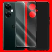 2in1 9H Tempered Glass Screen Protector Flexible Case f 1+ OnePlus Nord N30 5G