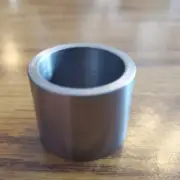 1 inch ID x 1-1/4" OD x 1 1/4" TALL STEEL STANDOFF/ BUSHING/ SLEEVE/ SPACER