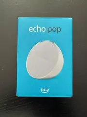 Amazon Echo Pop Smart Speaker With Alexa Bluetooth Model C2H4RP White NEW IN BOX