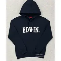 在飛比找蝦皮購物優惠-【小榕精品服飾】EDWIN 愛德恩專櫃秋冬新款帽T EDWI