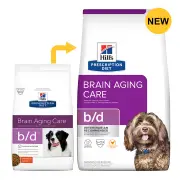 Hill's Prescription Diet B/D Brain Aging Care Chicken Flavour Dry Dog Food 7.98 Kg