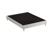 Bed Frame Queen Size Beige