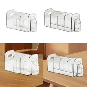 Acrylic Magazine Holder Desktop File Sorter Small Bookshelf