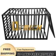 Heavy-Duty Dog Cage Crate Kennel Cat Collapsible Metal Cages Playpen Large