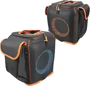 BXAXGX Protective Cover for PartyBox Encore Essential Speaker Scratch-Resistant, Dust proof Shell, Custom Fit Speaker Jacket, Breathable Mesh Sleeve, w/2 Storage Pockets (Partybox Encore Essential)