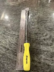 Snap-On thllfd72 1/4" drive hard handle extra long flex head ratchet hi viz