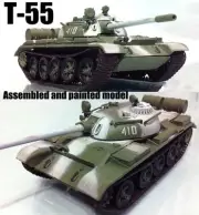 USSR army T-55 Russian tank 1:72 finished Easy Model