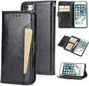 Wallet Phone Case for iPhone X & XS (Black)