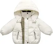 [FEIFEISISTER] Coat, Children's Clothing, Boys and Girls, Winter Clothes, Children's Coat, Outerwear, Thick, Down-wind Coat, Kids Coat, Long Coat, Jacket, Hooded, 35.4, 39.4, 47.2, 51.2 inches (90, 100