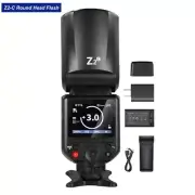 NEEWER Z2-N TTL HSS 2.4G 1/8000s Round Flash Light Speedlite for Nikon Camera