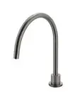 Meir Kitchen Laundry Tap Rnd High Rise Swivel Hob Spout Shadow MS08-PVDGM