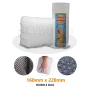 450pcs Seamless bottom Bubble Pouch Bag 160x220mm Clear Air cap Bubble Wrap Bag