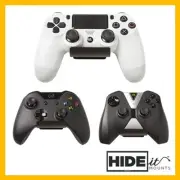HIDEit Uni-C (2-Pack) Controller Display Wall Mount Bracket PS4 PS3 Xbox One 360