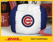 Chicago CUBS Bean Bag Cover, MLB Baseball BeanBag, Cubs BeanBag, (Covers only)