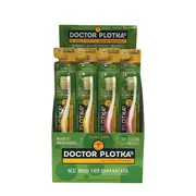 Doctor Plotka'S Mouthwatchers Toothbrushes Kids Soft Mixed x 20 Display (Pink & Yellow)