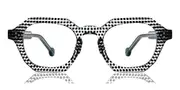 LA Eyeworks Goodall 603 Men's Glasses Black Size 49 - Private Health Rebate - Blue Light Block Available