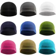 Men Women Running Beanie Caps Moisture Wicking Skull Caps Helmet Liner Headwear