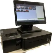 Pos System All in one inc 14"Terminal Printer And Cash drawers, with Software