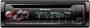 Pioneer DEH-S720DAB 1-DIN CD Tuner with DAB/DAB+, Bluetooth, Multi Colour Illumination, USB, Spotify, Pioneer Smart Sync App and Compatible with Apple and Android Devices.