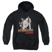 Hoodie - BURNING LOVE Pull-Over Sweatshirt