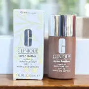 Clinique Even Better l SPF 15 l Foundation CN 126 Espresso (D) l 1 oz