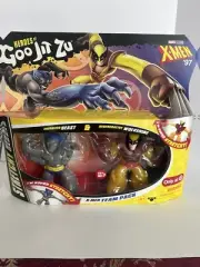 Heroes Of Goo Jit Zu X-Men Team Pack Energized Beast And Regenerative Wolverine