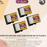 內存 HP 4GB 8GB 16GB 32GB MICRO SD 存儲卡 VGEN CLASS 6 原始保證的官方保證