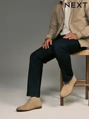 Taupe Suede Desert Boots (AA3819) | $95