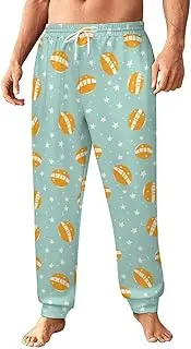 [Generic] Men's Sweatpants, Lively Rugby Design-47, Polyester Joggers, Sweatpants Jogging Pants for Workout Running