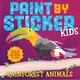 Paint by Sticker Kids: Rainforest Animals/Workman Publishing【禮筑外文書店】