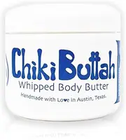 hiki Buttah by Chiki Buttah Products Moisturizing Shea Whipped Body Butter 100% All Natural, No Chemicals! (Lavender Geranium, 2 ounce)