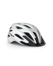 Met Crossover Helmet White Matte with LIGHT