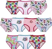 [PJ Masks] Toddler 100% Combed Cotton Panty Multipacks with Catboy, Luna Girl, Owlette and More in Sizes 2/3t, 4t, 4, 6 and 8, 10-Pack