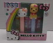 HELLO KITTY-PEZ-2 Pack- 2 Pez Dispensers-KITTY & PUPPY-Brand New - Sealed - 2023