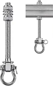 Heavy-Duty Hammock Hook Hammock Hanger - Heavy-Duty Hanger 1500lbs Load Capacity Tree Strap Adjustable Turnbuckles Wire Tensioners for Sail Shade Camping Porch Backpacking Trips