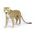 Cheetah Standing Hansa Realistic Soft Animal Plush Toy 40cm **FREE DELIVERY**