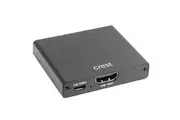 Crest 30Hz Splitter Female to 2x HDMI Port 4K Ultra HD Resolution Plug & Play