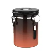 Practical Coffee Bean Storage Jar Seal Container Kitchen Storage Canister