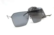SMNY by Steve Madden Geometric Sunglasses w Case 53525SMN009 100% UV Protection