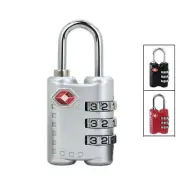 TSA Customs Lock 3 Digit Combination Lock Luggage Padlock Safely Code Lock