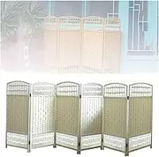 Privacy Screen,Partitions and Dividers Freestanding,Room Dividers and Folding Privacy Screens,for Bedroom,Home Office,Studio,Dorm,Apartment(Color1,6 Panels)