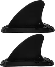 KOMBIUDA 2 Sets Paddleboard Fin Replacement for Board Surfboard Paddleboard Card-Lock Design for