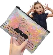 Hair Elastic Bands - Strong Rubber Bands | 1000 pc Elastic Bands | Hair Bands | Small Hair Bands | Colorful Braids Hair Ties | Minii Hair Rubber Bands for Kids Hair, Braids, Ponytail