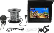 Underwater Fishing Camera Kit with 5" LCD HD Screen IPS Full View Monitor Fish Finder Fit for Lake Boat Ice Fishing(20M Fishing Line)