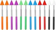 uxcell Telescopic Teachers Pointer, 12 Pcs Arrow Teacher Pointer Stick for Classroom Pointer Extendable Handheld Teaching Pointer for Presenters Whiteboard, 27 Inch, 6 Color
