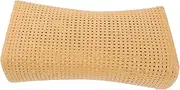 ibasenice Massage Pillow Simulated Bamboo Woven Neck Cushion for Breathable Design for Neck Support for Home Travel Ergonomic Comfort for Side Back Sleepers