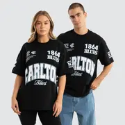 [Nena and Pasadena AFL] Carlton Blues AFL Academy Tee Jet Black