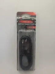 RadioShack Shielded 6-ft 1/4" Mono Male to RCA (Phono) Female Cable 420-2377