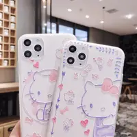 在飛比找蝦皮購物優惠-浮雕手機殼 kitty卡通 iphone 11 12 Pro